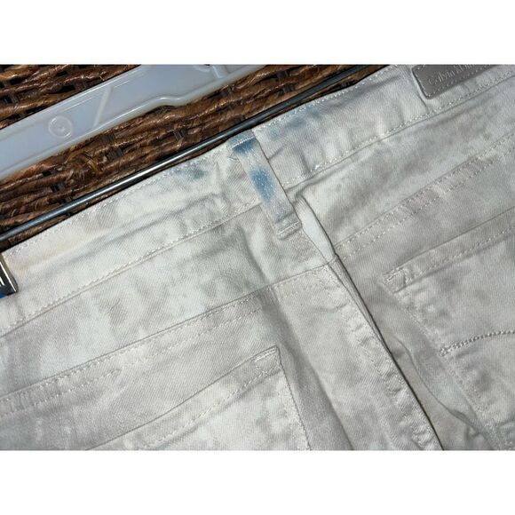 VTG Calvin Klein Jeans Women's Ultimate Skinny Jeans Grey Camo Design Size 29/8 - Picture 3 of 14